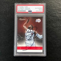 2012-13 Panini Prestige #84 DeAndre Jordan Signed Card AUTO PSA Slabbed Clippers - £47.95 GBP