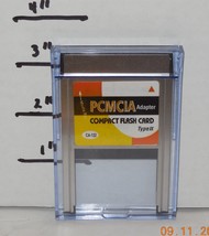 Pcmcia Adapter Compact Flash Card Type Ii CA-122 - £39.36 GBP