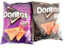 Doritos 1.75oz Sweet Tangy Barbeque and Sweet Chili (12 Pack) 6 Each - £14.99 GBP