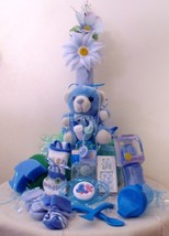 Baby Boy Shower Gift Set-20 Piece Custom Hand Gift Wrapped - $49.00