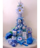 Baby Boy Shower Gift Set-20 Piece Custom Hand Gift Wrapped - £39.78 GBP