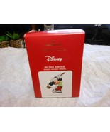 Hallmark Keepsake &quot;In the Swing - Mickey Mouse&quot; 2021 Limited Ed. Ornamen... - $229.95 MXN