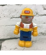 Little Tikes Construction Worker Man At Work Action Figure Jointed Toy  - £4.66 GBP
