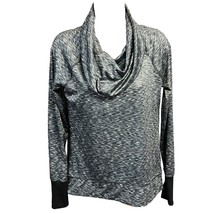 GEAR Sweatshirt Pullover Cowl Neckline Thumbholes Size XS Stretch Athlei... - $18.99