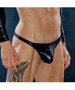 EXTREME® DUNGEON ZIP FRONT BLACK THONG &quot;Large&quot; - $329.38 MXN