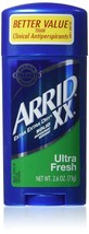 Arrid Xx Solid Antiperspirant Deodorant Ultra Fresh 2.6 Oz (6 Pack) - £31.96 GBP