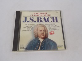Masters Of Classical Music JS Bach Prelude in C minor Violin Concerto CD#71 - £9.43 GBP