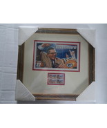 Vince Lombardi Framed Stamp Inspired Print with Stamps 15 x 16 - £393.45 GBP