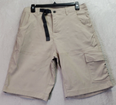 Gerry Hiking Shorts Men Size 34 Tan Nylon Go Adventures Pockets Adjustable Waist - £16.15 GBP