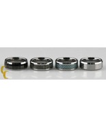 Tungsten Band/ Ring, Lot of 4  Sizes 8 to 8 1/2 - $101.93 CAD
