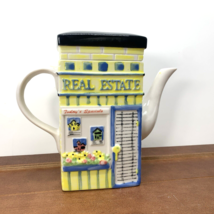 MSRF Inc, Eye Doctor &amp; Real Estate 2-Sides Teapot Novelty, Vintage Colle... - £16.98 GBP