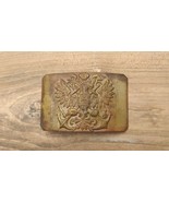 WW1 Imperial Russian Navy Naval Brass Belt Buckle Tsarist Slava Moskva WWI - $120.08 CAD