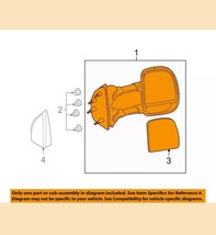 FORD OEM 03-14 E-350 Super Duty Door Side Rear View-Mirror Assy Left 7C2... - $3,134.92 MXN