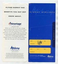 Midway Airlines Ticket Jacket  - £10.88 GBP