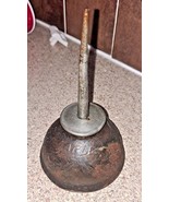 Antique Eagle Thumb Pump Oiler Can Made In USA Vintage 8” Oil Can - $42.06