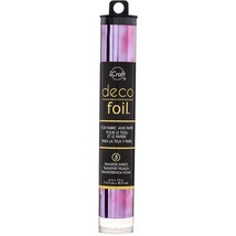 Deco Foil Specialty Transfer Sheets 6X12 5/Pkg-Amethyst Watercolor (Pack... - $966.51 MXN