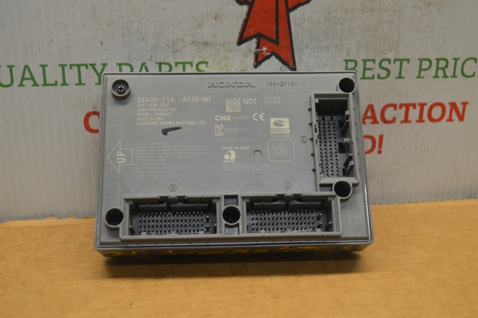 2021 Honda Accord Body Control BCM OEM 38800TVAA030M1 Module 30-8D3 - $83.78