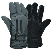 WintryAlps™ Gray Winter Thermal Ski Gloves w/Pocket - $39.95