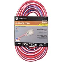 Southwire 02548-USA1 50-Foot Contractor Grade 12/3 with Lighted End Amer... - €53,21 EUR