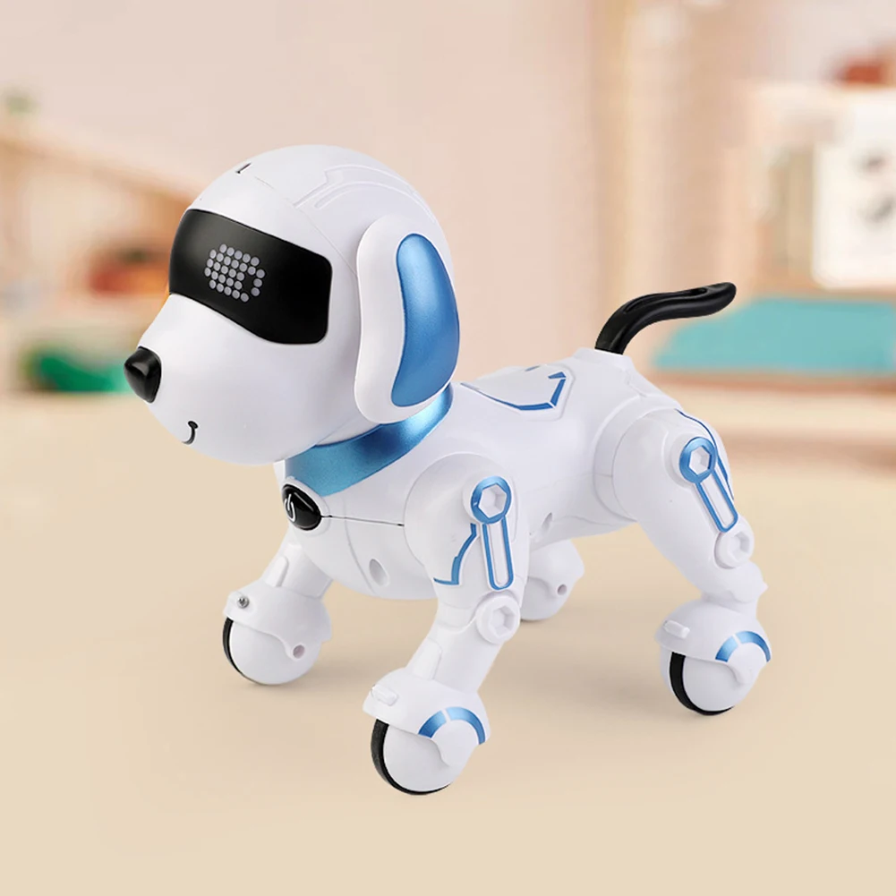 Funny Stunt Dog Voice Command Music Song Robot Dog Programmable RC Puppy Toys - £27.33 GBP+