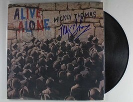 Mickey Thomas Signed Autographed "Alive Alone" Record Album - COA Matching Ho... - $39.59
