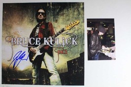 An item in the Entertainment Memorabilia category: Bruce Kulick Autographed "BK3" 12x12 Promo Flat w/ Proof Photo
