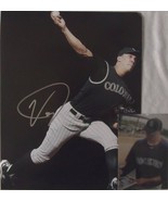 Ubaldo Jimenez Autographed 11x14 Photo w/ Proof Photo - Colorado Rockies - $49.99