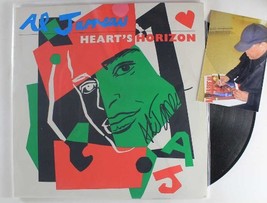 Al Jarreau Autographed &quot;Heart&#39;s Horizon&quot; Record Album w/ Proof Photo - £31.60 GBP