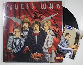 The Guess Who Band Signed Autographed "Power in the Music" Record Album w/ Pr... - $98.99