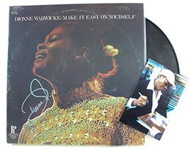 Dionne Warwick Signed Autographed &quot;Make it Easy on Yourself&quot; Record Albu... - $49.49