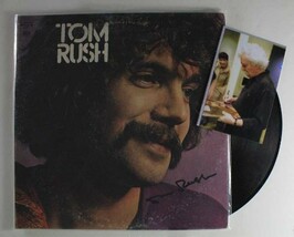 Tom Rush Signed Autographed "Tom Rush" Record Album w/ Proof Photo - £31.64 GBP