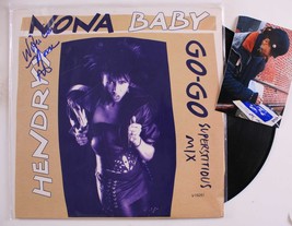 Nona Hendryx Signed Autographed &quot;Baby Go-Go&quot; Record Album w/ Proof Photo - £39.55 GBP