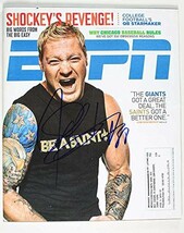 Jeremy Shockey Signed Autographed Complete "ESPN" Magazine - COA Matching Hol... - £27.58 GBP