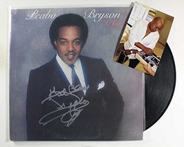 Peabo Bryson Signed Autographed Record Album w/ Proof Photo - £31.28 GBP