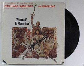 Sophia Loren Signed Autographed &quot;Man of La Mancha&quot; Soundtrack Record Album - ... - £62.31 GBP