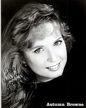 Autumn Browne Signed Autographed Glossy 8x10 Photo - $285.10 MXN