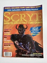 Scrye Magazine #4 Feb 1995 - MTG Magic the Gathering / Star Trek / Star ... - $22.55