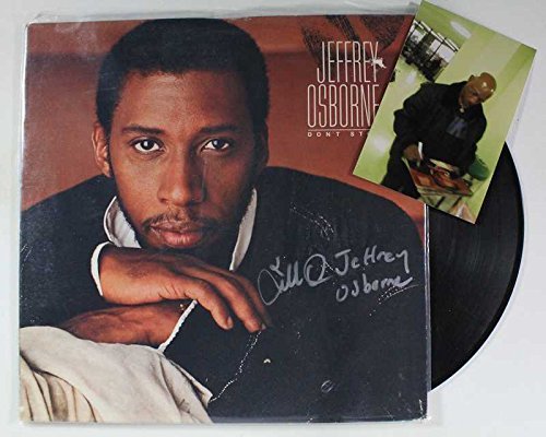 Jeffrey Osborne Signed Autographed &quot;Don&#39;t Stop&quot; Record Album w/ Proof Photo - $27.71