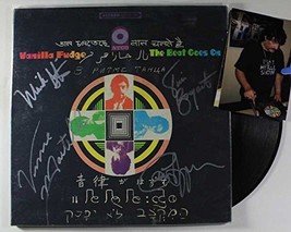 Vanilla Fudge Group Signed Autographed &quot;The Beat Goes On&quot; Record Album w/ Pro... - £63.28 GBP
