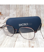 Luxottica Burgandy Metal Eyeglasses FRAMES w/Case 418 Burgundy 54-20-135... - $1,184.18 MXN