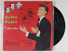 Bobby Rydell Signed Autographed &quot;Salutes the Great Ones&quot; Record Album - COA M... - £48.10 GBP