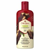 Old Spice Timber with Mint 2 in 1 Shampoo and Conditioner 12 Fl Oz - £23.38 GBP