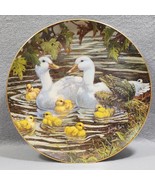 1981 &quot;Bustin&#39; With Pride&quot; 8.5&quot; Ducks Collector Decoration Plate By Lowel... - $287.20 MXN