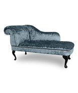 Ashford Handmade Shimmer Midnight Blue Chaise Lounge Bedroom Accent  - $423.98 CAD