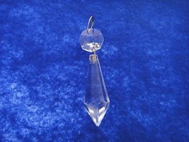 20PCS Clear Crystals Prism Lot 1.5&#39;&#39; Drop Glass For Chandelier Wedding - £11.02 GBP