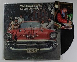 The Guess Who Group Signed Autographed &quot;So Long, Banatyne&quot; Record Album w/ Pr... - £77.84 GBP