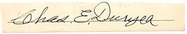 Charles Duryea (d. 1938) Signed Autographed Clipped Signature - Inventor of 1... - £38.78 GBP