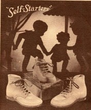 Vtg Advertising Flyer - Self Starter Baby Shoes - &quot;Start Your Baby Off Right&quot; - £14.23 GBP