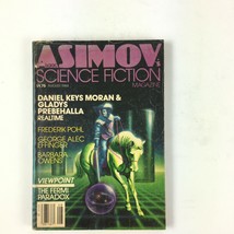 August 1984 Isaac Asimov&#39;s Science FictionMagazine Daniel Keys Moran Gladys - £21.57 GBP