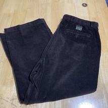VTG Tommy Hilfiger Mens Brown Corduroy Pants Issue 2000 36 x 30 Business... - $27.11